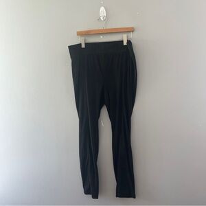 Seven7 Black High Rise Pull On Leggings Faux Suede Stretch Womens XXL